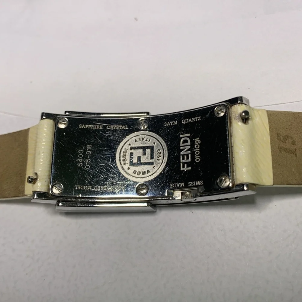 Fendi watch calfskin leather strap - Picture 3 of 9